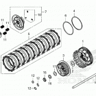 GL1800 2AC Сцепление