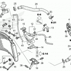 CBR600RR 6A Радиатор