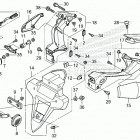CBR600RR 6A Rear fender@license light