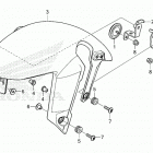 CB650RA AC Переднее крыло
