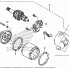 CRF125FB Starter motor (2)