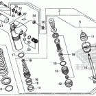 CRF450RL AC Задние амортизаторы