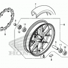 CBR500RA Переднее колесо