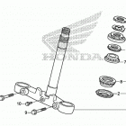 CBR300RA Траверса нижняя