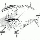 CB500X Наклейки