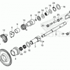 GL1800 2AC Задняя передача