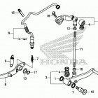 CBR500RA Педали