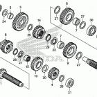 CRF150R AC Трансмиссия