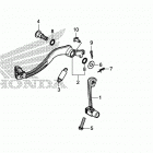 CRF450X AC Педали