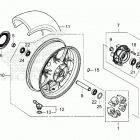 CB650RA AC Переднее колесо
