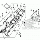 CBR1000SP 2AC Задний бампер