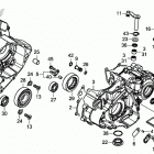 CRF450RL AC Картер двигателя