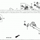 CB500X Вилка переключения передач