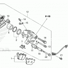 NC750XD AC Задний суппорт
