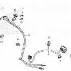 CRF450RX AC Рулевые переключатели и тросы