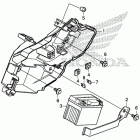 CRF110F AC Аккумулятор