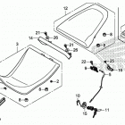 CRF1100A 3AC Сиденье