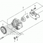 CRF250F A Масляный насос