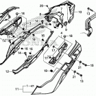 CRF1100A4 AC Side cover@rear carrier