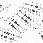 GL1800 2AC Распределительный вал и клапана