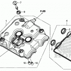 CMX500 A Крышка головки цилиндров