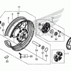 CRF1100A4 AC Заднее колесо 2