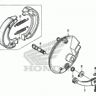 CRF110F AC Передний тормоз