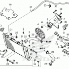 CB650RA AC Радиатор