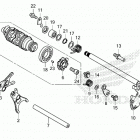 CB650RA AC Вилка переключения передач
