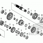 CRF250F A Трансмиссия