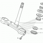 CBR600RR 6A Траверса нижняя