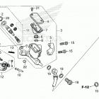CRF450RX AC Front brake master