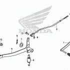CRF50F AC Brake pedal@kick starter