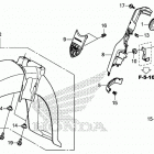 C125A AC Front fender@front fork