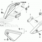 CMX1100D AC Air cleaner side cover