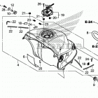 CBR1000SP 2AC Топливный бак и насос