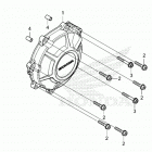 CB650RA AC Крышка генератора
