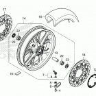 GL1800 2AC Переднее колесо