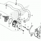 CB650RA AC Водяной насос