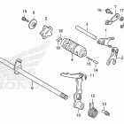 CT125A AC Вилка переключения передач