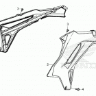 CRF450RWE AC Radiator shroud (1)