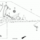 CRF300LA AC Передний суппорт