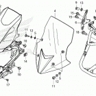 NC750XD AC Передний обтекатель