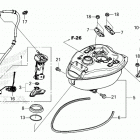 CT125A AC Топливный бак и насос
