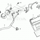 CBR600RR 6A Аккумулятор
