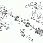 CRF450RX AC Вилка переключения передач
