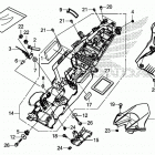 CBR1000S1 2AC Задний бампер