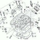 CRF300LA AC Головка цилиндров