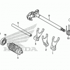CBR300RA Вилка переключения передач