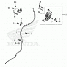 GL1800BD 3AC Parking brake lever